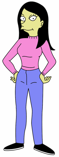 Well, I can't help it if she doesn't appreciate being Simpsonized